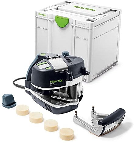Festool Kantenanleimer KA 65-Plus CONTURO (mit Führungstisch, EVA-Kleber natur), im Systainer