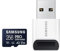 Samsung PRO Ultimate microSD-Karte + USB-Kartenleser, 256 GB, Für Smartphones, Drohne und Action-Cam , UHS-I U3, 200 MB/s Lesen, 130 MB/s Schreiben,‎ MB-MY256SB/WW