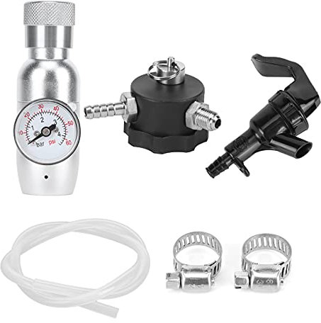 Grifo De Cerveza, Dispensador De Grifo De Cerveza, Regulador De CO2, Kit De Grifo Dispensador De Cerveza De Acero Inoxidable, Equipo De Barril De Cerveza Casero Portátil, Accesorios Para Barril De Cer