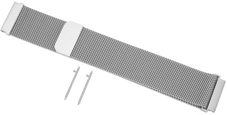 Correa de Reloj de Malla de Acero Inoxidable de 22 Mm, Correa de Reloj Magnética Instalación Rápida Finamente Pulida Liberación Rápida Transpirable Hermosa Universal para GT 42