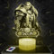 Nachttischlampe - Touch-Nachtlicht WOW Anduin 3D-LED-Lampe Illusion, Geschenkidee Weihnachten Geburtstag Junge und Mädchen Nachttischlampe Kinder- oder Erwachsenenzimmer TOP