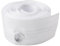 INCREWAY Cinta de cortina de polipropileno blanco, 10 m, decoración rústica, cortinas onduladas, desmontables, opacas, 22 mm de diámetro, 73 mm de ancho