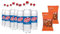 UBOON - El Refresco Ligero, con Cero Azúcares y Cero Calorías - Pack 24 Botella 1,5L ¡Incluye Dos Cacahuete frito mezcla Mercadona de Regalo