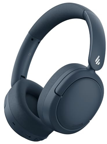 Edifier V80 Wireless Over Ear Kopfhörer mit -44dB ANC, Hi-Res Audio Wired, 45Std. AKKU, Multi-Point-Verbindung, AI-Klare Anrufe, Schnellladung, EQ in App, Kabellose Over-Ear Bluetooth 5.4 - Braun