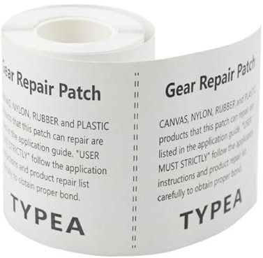 Avejjbaey Ruban adhésif de réparation de voile résistant à l'eau pour bâche, camping-car, auvent, bâche