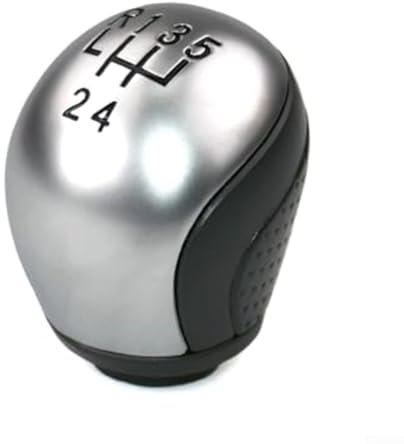 Pomo de palanca de cambios de coche de 5/6 velocidades para C5 2001-2008 para 407 RCZ ABS, ofrece un ajuste preciso, integración perfecta en el interior de tu vehículo (5 velocidades)