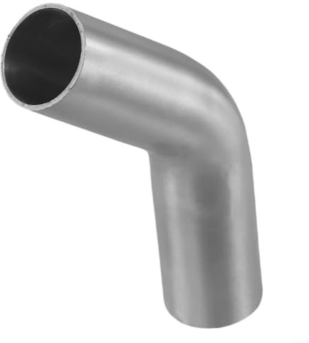 Hochleistungs-304 Stahl Ellenbogen Auspuffrohr mit 45 Grad Bogen für verschiedene Installationen (28mm)