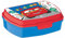 KP Pharma Disney Cars Lightning McQueen - Divertida lonchera de plástico para niños, duradera, sin BPA, con tapa segura, perfecta para la escuela, picnics o aperitivos sobre la marcha