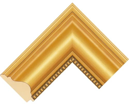 Customisable Bezel/Frame compatible with the Samsung Frame TV (65 inch) - Wide Gold Frames (Opulent Gold 92mm)