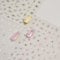 Auiremrti 3 Sheet Star Nail Sticker 5D Adhesive with Rhinestones, Star Nail Stickers, Rose-Gold Star Nail Decals with Glitter, for DIY Manicure Decoration