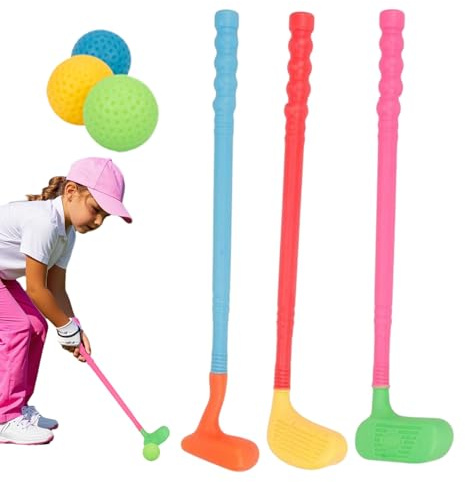 Generisch Kids Golf Set, Golfset | Golfspiele für Kinder mit Bällen,Erlernen von Bildungsaktivitäten für Hinterhofpraxis Family Game Night Garden