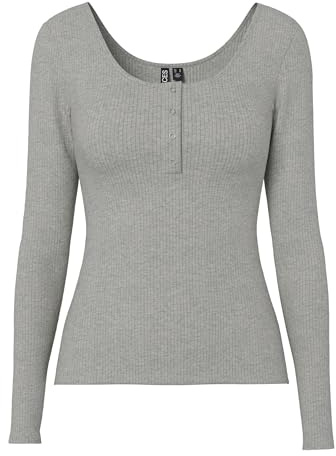PIECES Female Oberteil mit Langen Ärmeln PCKITTE