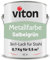 Viton Metallfarbe in Salbeigrün - 0,7 Kg Metall-Schutzlack Seidenmatt - Dauerhafter Schutz - 3in1 Grundierung & Deckfarbe - Metalllack direkt auf Rost - KE31 - RAL 6021 Blassgrün/Pastellgrün