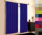 Sun World Verdunkelungsvorhang nach Maß, Gardinen nach Maß, Maßanfertigung, Vorhang nach Maß, Universalband, Faltenband, Mitternachtsblau (Höhe: 120cm x Breite: 145cm)