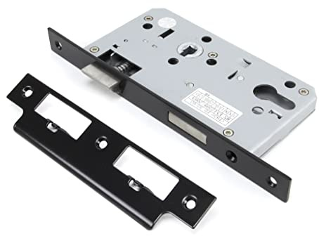 From The Anvil Black 60mm Backset 72mm Centre - Euro Sashlock