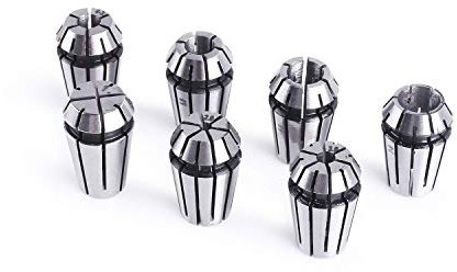 SainSmart Genmitsu 7Pcs ER11 Spannbuchsen-Set für CNC-Gravurfräsdrehwerkzeug 1,0mm-7,0 mm