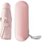 Jodsen Parapluie Pliant,6 côtes Parapluie de Soleil Parapluie Coupe-Vent & Ultra-léger Mini Parapluie de Poche Léger et Compact Résistant au Vent Parapluie pour Homme Femme 90 x 55 cm (Pink)