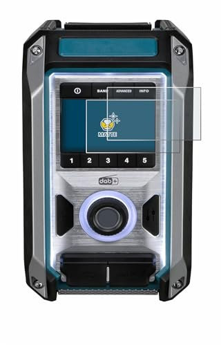 BROTECT Entspiegelungs-Schutzfolie für Makita DMR115 (2 Stück) Matte Displayschutz-Folie, Anti-Reflex, Anti-Fingerprint