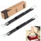 10L0L 2 Pack Black Golf Cart Battery Lifting Strap - Universal Deep Cell Battery Carrier Strap for Trojan, Yamaha, Club Car Carts