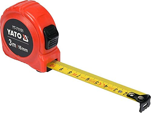 YATO YT-71151 Maßband Rot