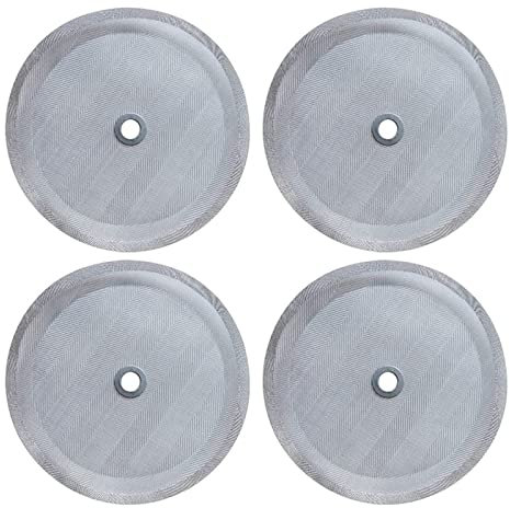 Miter Press Replacement Filter Screen Reusable Stainless Steel Mesh Filter Compatible With Bodum French Press Coffee Makers