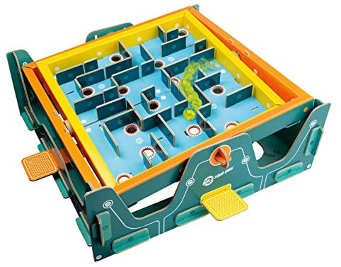 Build Your Own Marble Labyrinth - Classic Retro Toy - Cardboard Craft Kit - Ages 8+