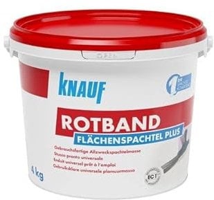 Knauf Rotband Flächenspachtel Plus 4 Kg