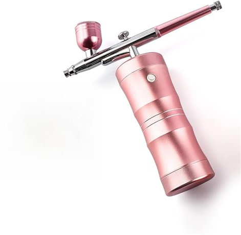 Pulvérisateurs de peinture rouge mini compresseur d'air pistolet pulvérisateur 40 ml double action aérographe kit compresseur pour art voiture modèle tatouage nail design outils ensemble machine de