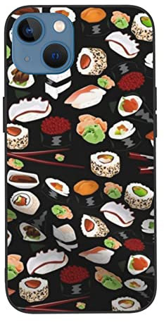 BEULSI Japanische Sushi-Handyhülle für iPhone 13, stoßfeste Handyhülle (für iPhone 13/13 Mini)