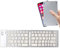 Tastiera senza fili pieghevole Bluetooth tastiera sottile piccola silenziosa portatile compatta portatile portatile Full Size Pocket Travel pieghevole tastiera per PC Laptop Computer Samsung Android