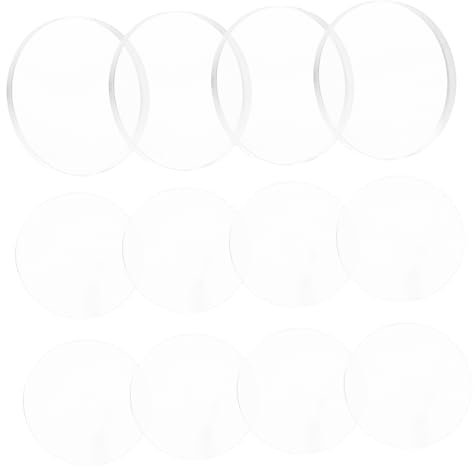 Runde Anti Rutsch Pads aus Silikon für Glas und Möbelplatten