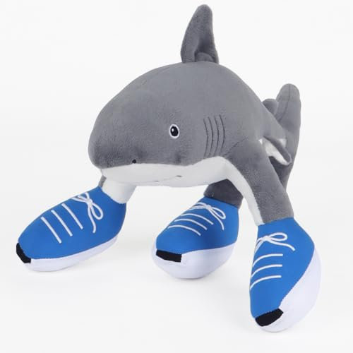 Tralalero Tralala Plüschfigur,Lustiges Italian Brainrot Kuscheltier Hai,Weiches Plüschie Für Kinder&Erwachsene,Tung Tung Tung Sahur Figur,Geschenk Für Gaming-Fans&Sammler (Tralalero Tralala A)