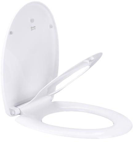 BadeStern Kinder-Toilettensitz: 2in1-WC-Sitz mit Kinder-Aufsatz, abnehmbar, Absenkautomatik (Toilettensitz mit Absenkautomatik, abnehmbar, Brille)