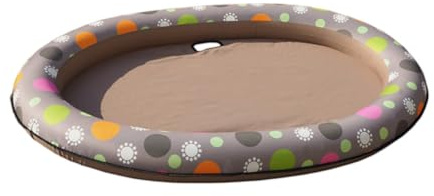 Schwimmring für Haustiere, aufblasbare Hängematte 135 x 90 x 15 cm, für Hunde, tragbares Bett, aus Nylon Oxford und PVC für Hunde, sicher, für Sommer, Kühlung, Lagerung