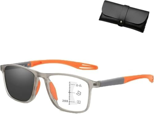 Vision Sync Multifocal Glasses, Auto Focus Varifocal Glasses, Automatic Zoom Reading Glasses with Progressive Lenses,Smart Adaptive Eyewear with UV & Anti Blue Light Protection