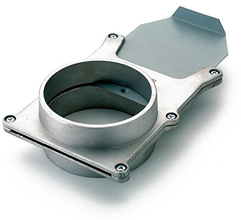 Absperrschieber aus Metall für die Absauganlage 100 mm
