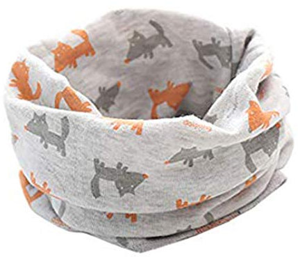 PAADIYA Boomly Autunno e Inverno Calda Multifunzione Sciarpa per bambini Loop o-ring Sciarpa Infinita Scaldacollo Sciarpa in Cotone