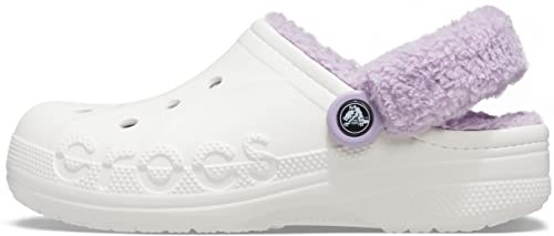 Crocs Baya Lined Fuzz-Strap Clog