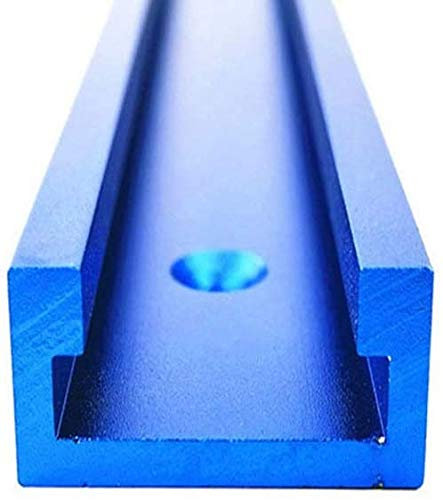 Namvo 2PCS T Track Miter Track Jig Fixture Aluminum T-Tracks Slot Woodworking Chute T-Slot Miter Jig Tools for Woodworking Router Table Saw 30 * 300mm