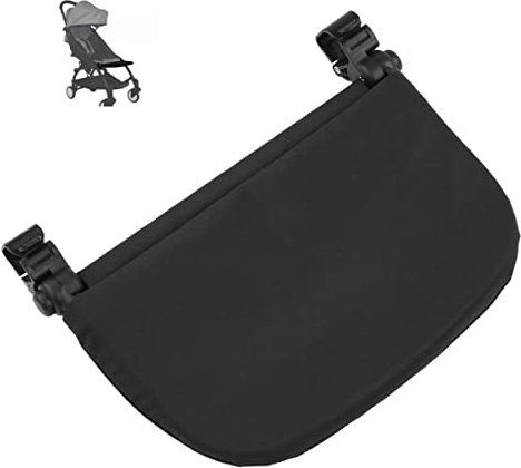 Restokki 21cm Kinderwagen Verlängerung Fußstütze für Kinderwagen Fußstütze Zubehör, Fußstütze Buggy, Verlängerung Kinderwagen (Schwarz)