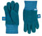 Finkid Sormikas Blau - Warme atmungsaktive Kinder Fleece Fingerhandschuhe, Größe L - Farbe Deep Teal - Seaport