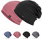 HASAGEI Slouch Beanie Mütze - Leichte Dünne Unisex Jersey Kopfbedeckung für Damen und Herren - Weiche Baumwolle Chemo Mütze für Frühling, Herbst und Winter