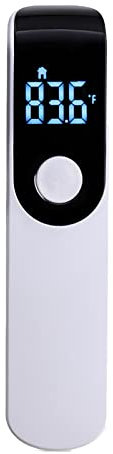 Das neue berührungslose Stirnthermometer von GERUI ist ein präzises digitales Infrarot-Thermometer mit Speicherfunktion für Säuglinge und Erwachsene. Schwarz und weiß klassischer Stil (Schwarz)