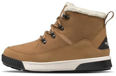The North Face Sierra Mid Lace Wp Stivaletto da donna Almond Butter/Tnf Black 38