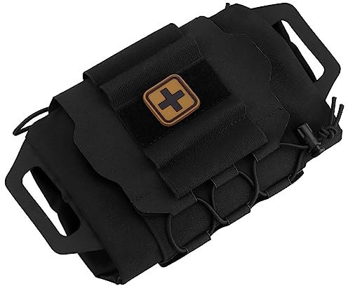ACEXIER Tactical Medical Bag Molle System Medical First Aid Pouch Rapid Deployment First-aid Pouch Outdoor Hunting Camping Medical Kit
