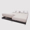 Soleil d'ocre, Drap Housse TPR en Coton 57 Fils 2x80x200 cm UNI Lin