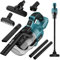 KXX Aspirapolvere senza fili per Makita 18 V max batteria, aspirapolvere elettrico portatile per pavimenti in legno duro, moquette, peli di animali domestici auto (senza batteria)