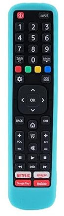 Silicone Remote Cover for Hisense EN2BI27H EN2X27HS ERF2F60G Shockproof Protective Remote Case For Hisense AE5600FA A7120F A7140F AE7000 AE7030F A5620F AE5500F TV Remote