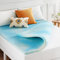 Mellow 5,1 cm Swirl Gel AeroBreeze Kühlung Air Flow Memory Foam Topper Twin