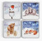 Wrendale Designs Winter Sky Weihnachtsuntersetzer 4er Set, X0010249205